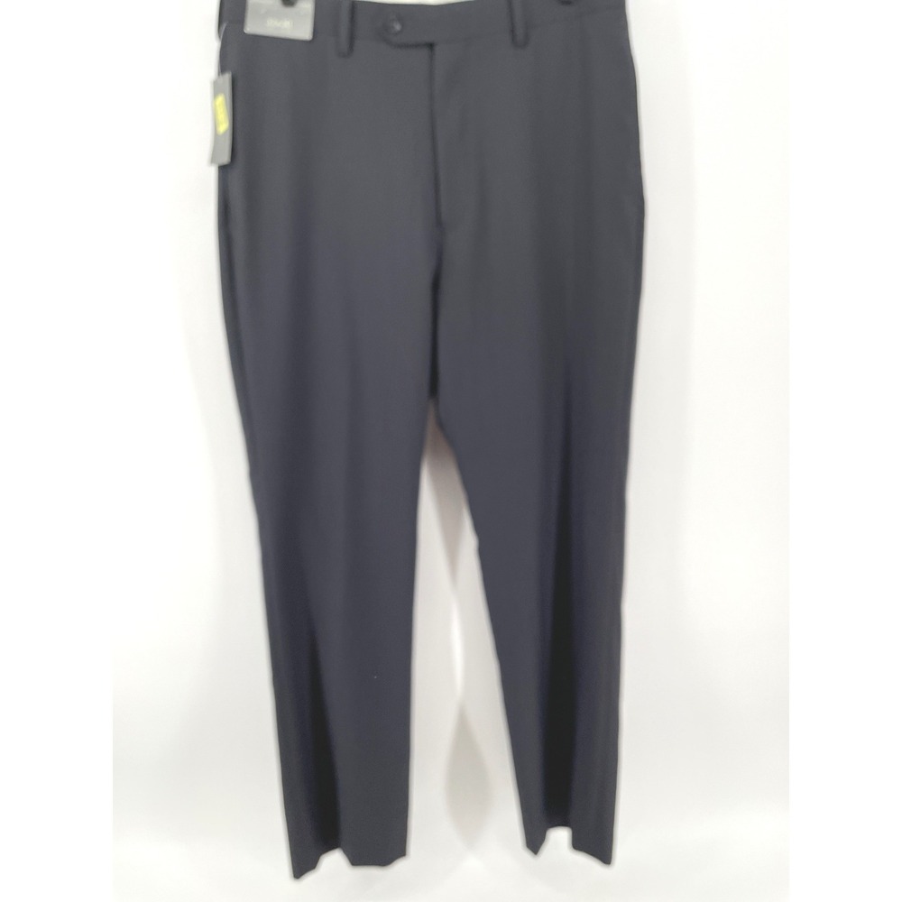 Daniel Cremieux‎ Dress Pants Mens 32x30 Grey Signature Collection Flat Front NEW